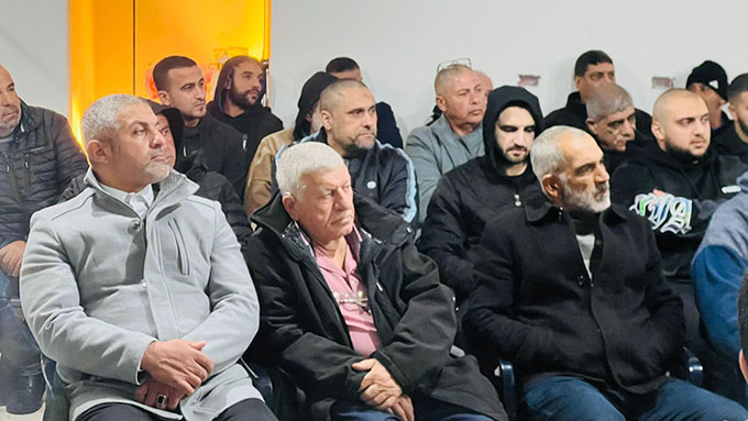 العشرات من الاهالي في جلجولية يشاركون في اللقاء الايماني بمناسبة الإسراء والمعراج